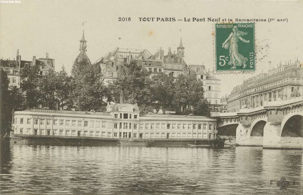 2016 - Le Pont-Neuf et la Samaritaine