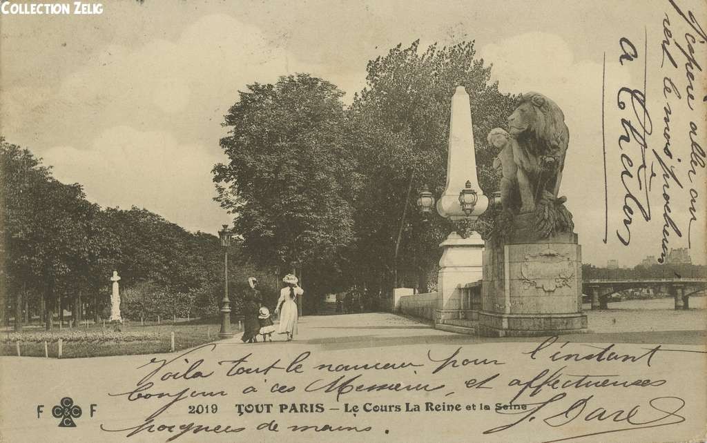 2019 - Le Cours la Reine et la Seine