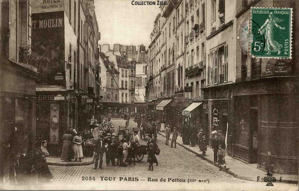 2034 - Rue de Poitou