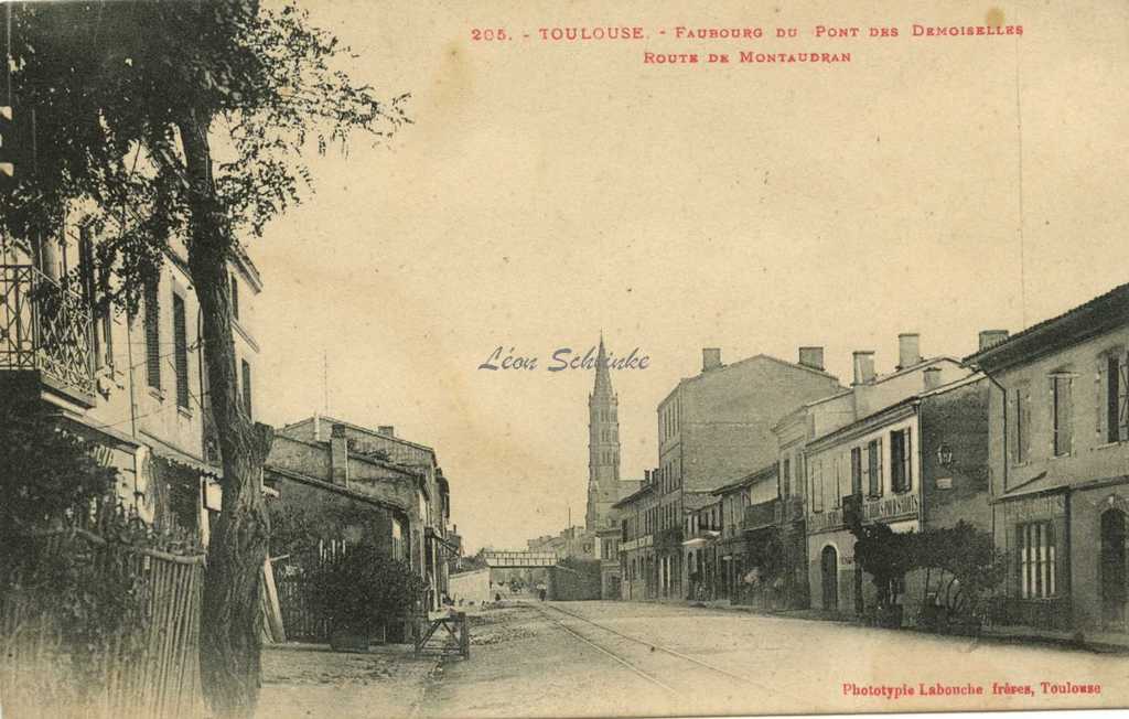 205 - Faubourg du Pont des Demoiselles, route de Montaudran