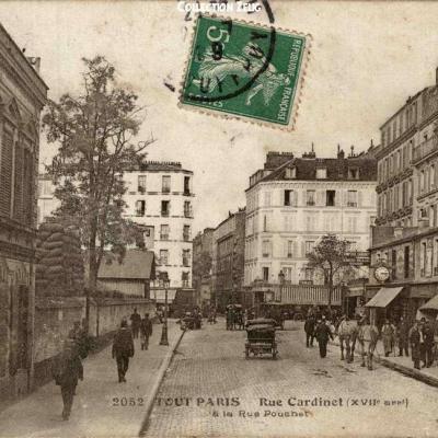 2052 - Rue Cardinet à la Rue Pouchet