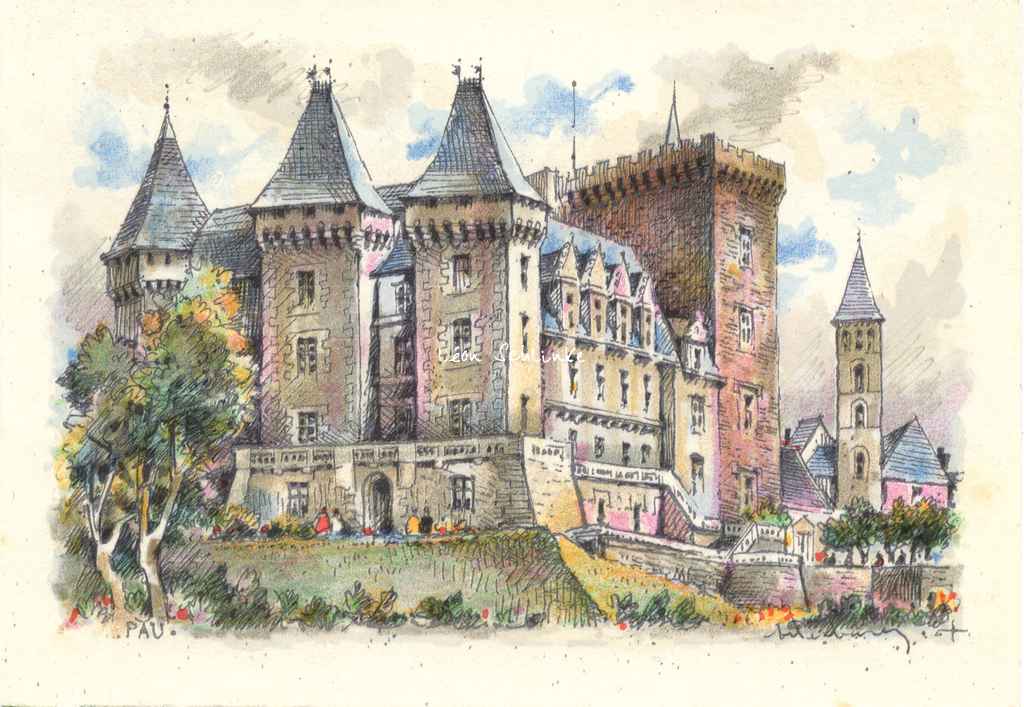 A - PAU - Château de Henri IV