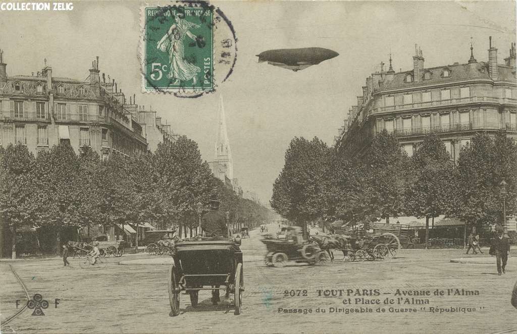 2072 - Avenue de l'Alma et Place de l'Alma