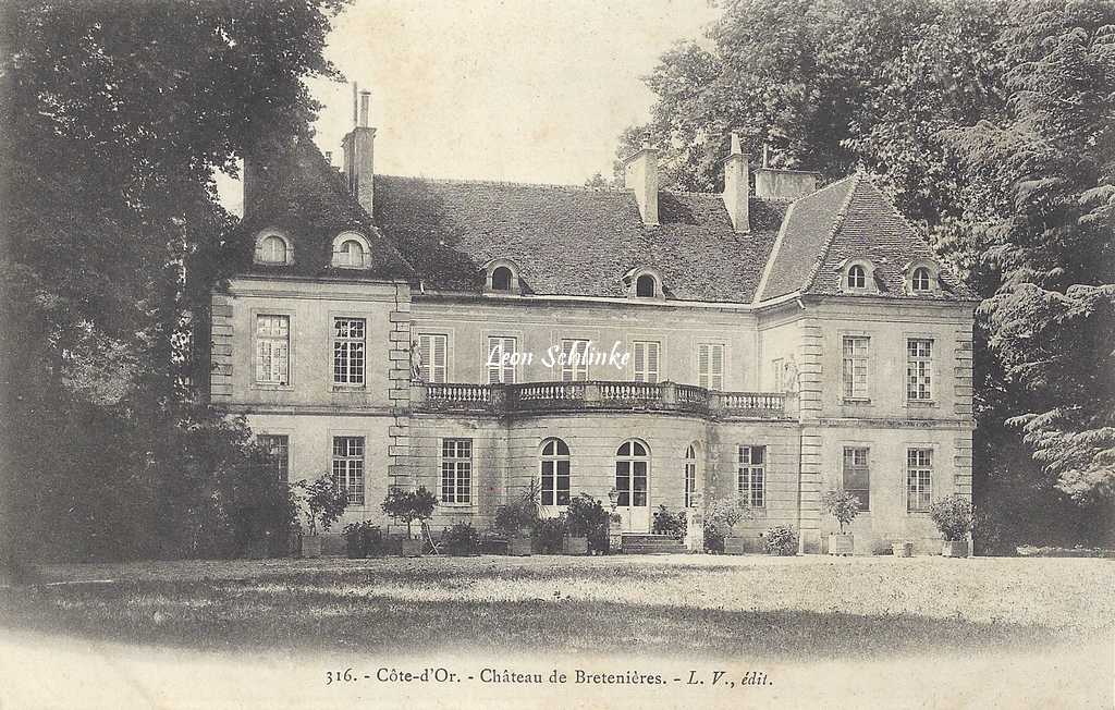 21-Bretenière - 316 - Le Château (L.V. édit)