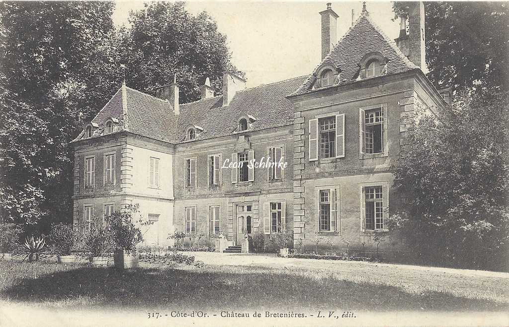 21-Bretenière - 317 - Le Château (L.V. édit)