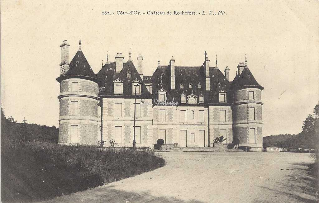 21-Rochefort-sur-Brévon - 282 - Château de Rochefort (L.V. edit)