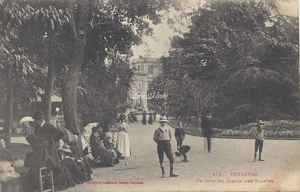 213 - Un coin du Jardin des Plantes