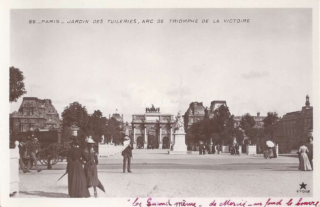 22 - Jardin des Tuileries, Arc de Triomphe de la Victoire