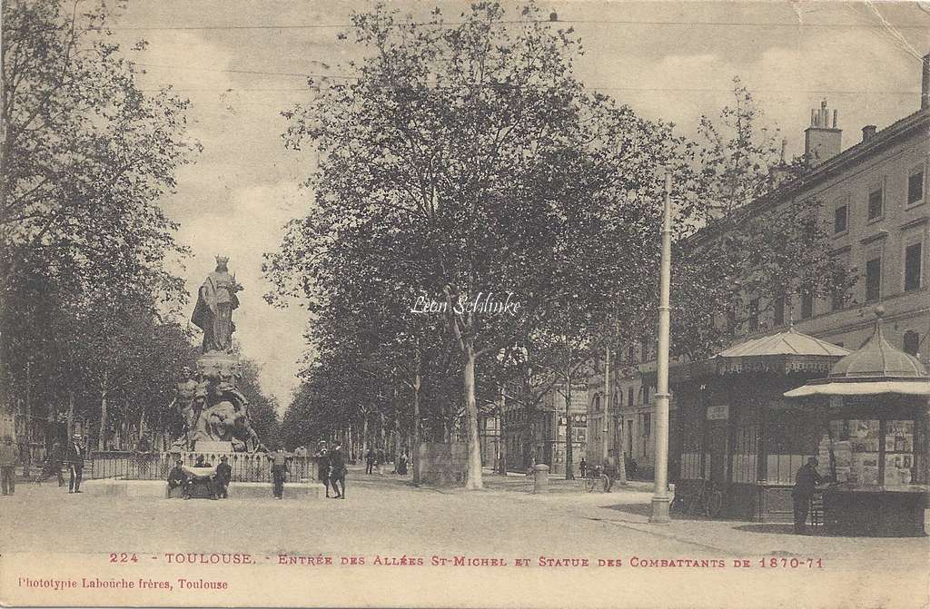 224 - Entrée des Allées St-Michel