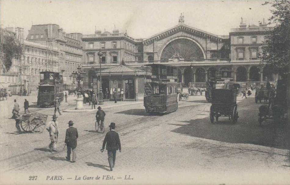 227 - PARIS - La Gare de l'Est