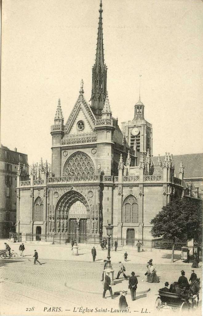 228 - PARIS - L'Eglise Saint-Laurent