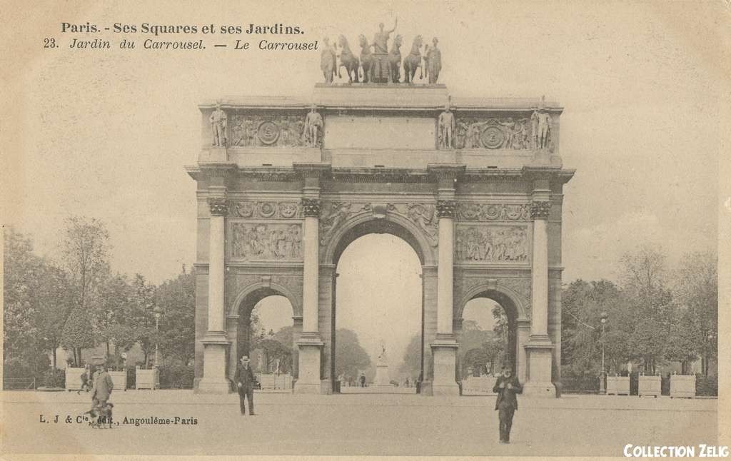 23 - Jardin du Carrousel - Le Carrousel