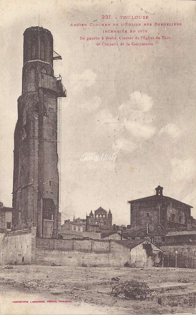 231 - Ancien Clocher de l'Eglise des Cordeliers
