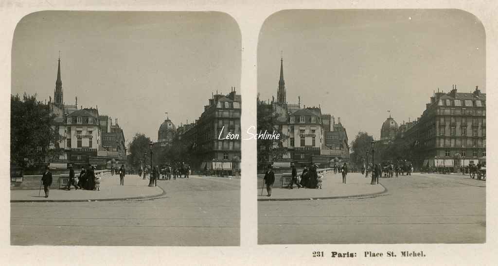 231 - Paris - Place St-Michel