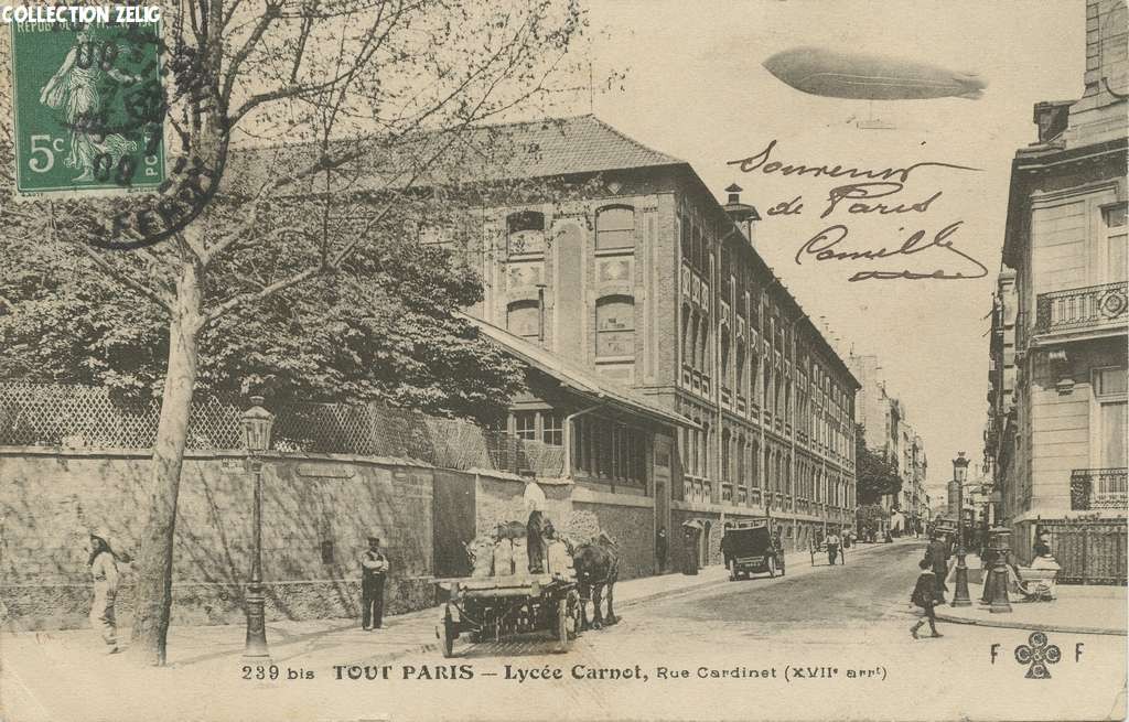 239 bis - Lycée Carnot, Rue Cardinet