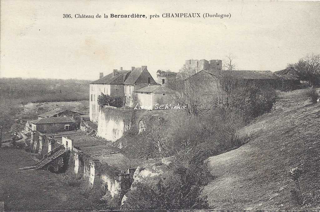 24-Champeaux - 306 - Château de la Bernardière (O.Domège)