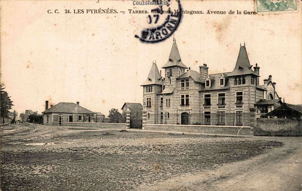 24 - TARBES - Château Montagnan - Avenue de la Gare