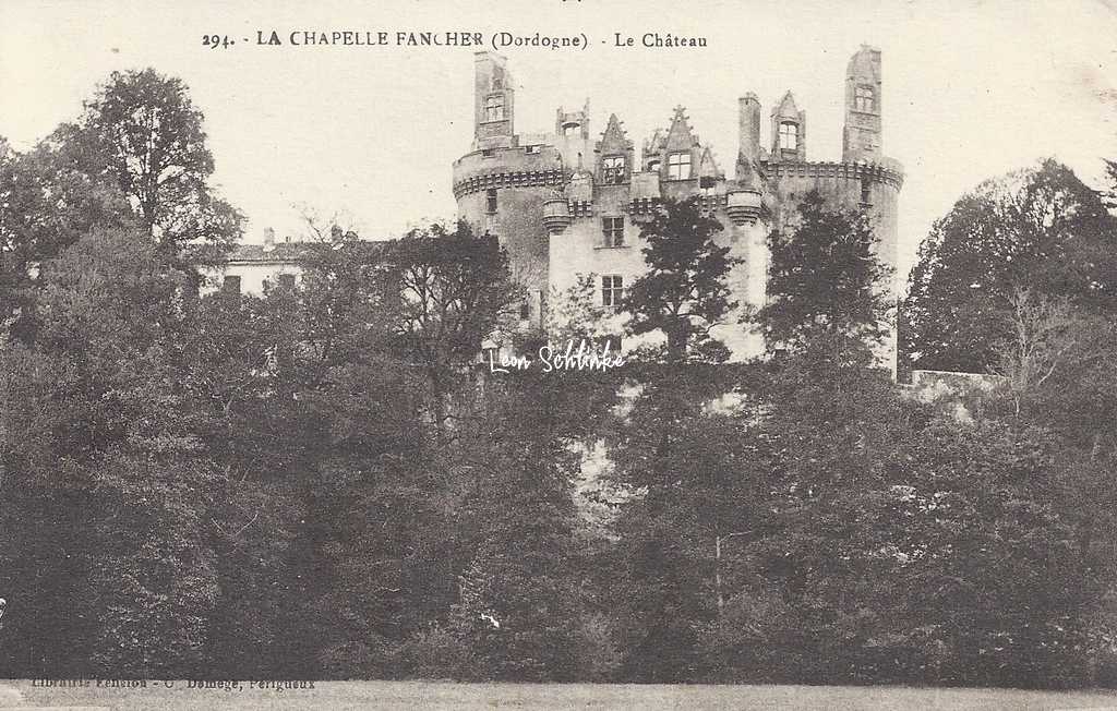 24-La Chapelle-Faucher - 294 - Le Château (O.Domège)