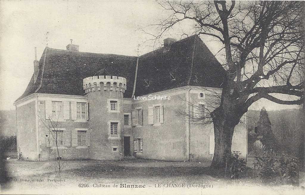 24-Le Change - 6266 - Château de Blanzac (O.Domège)