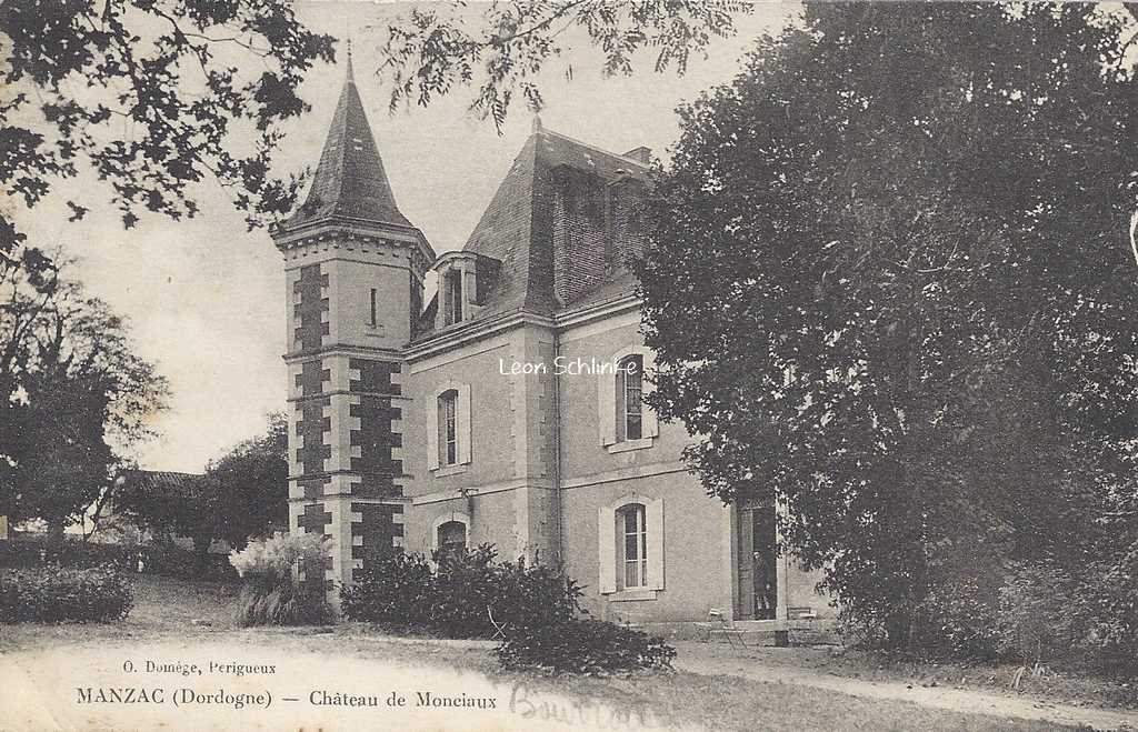 24-Manzac-sur-Vern - Château de Monciaux (O.Domège)