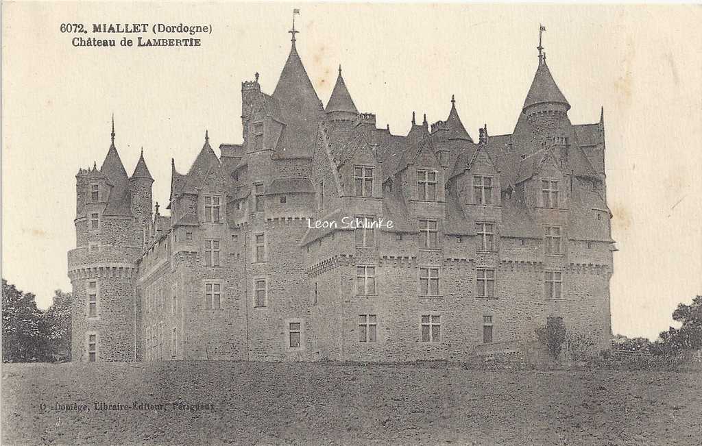 24-Miallet - 6072 - Château de Lambertie (O.Domège)
