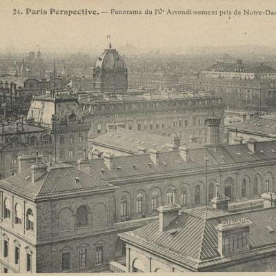 24 - Panorama du IV° arrondissement pris de Notre-Dame