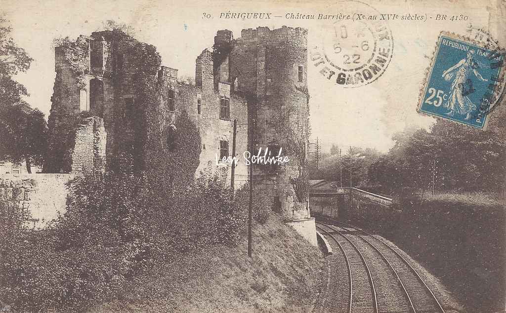 24-Périgueux - Château Barrière (BR 4130)