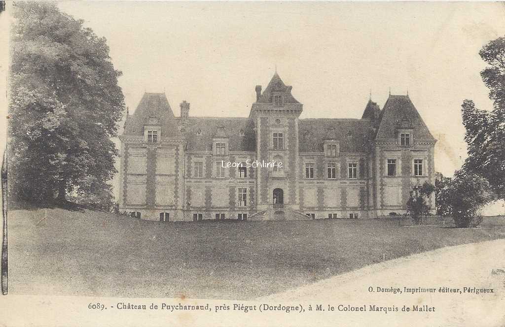24-Piègut-Pluviers - 6089 - Château de Puycharnaud (O.Domège)