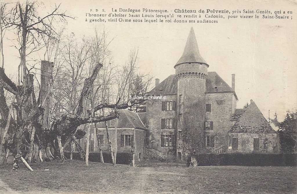 24-Saint-Geniès - Château de Pelvezie (P.Daudrix, Sarlat)