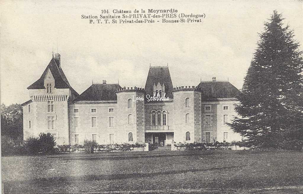 24-Saint-Privat-des-Prés - 104 - Château de Meynardie (Ss edit)