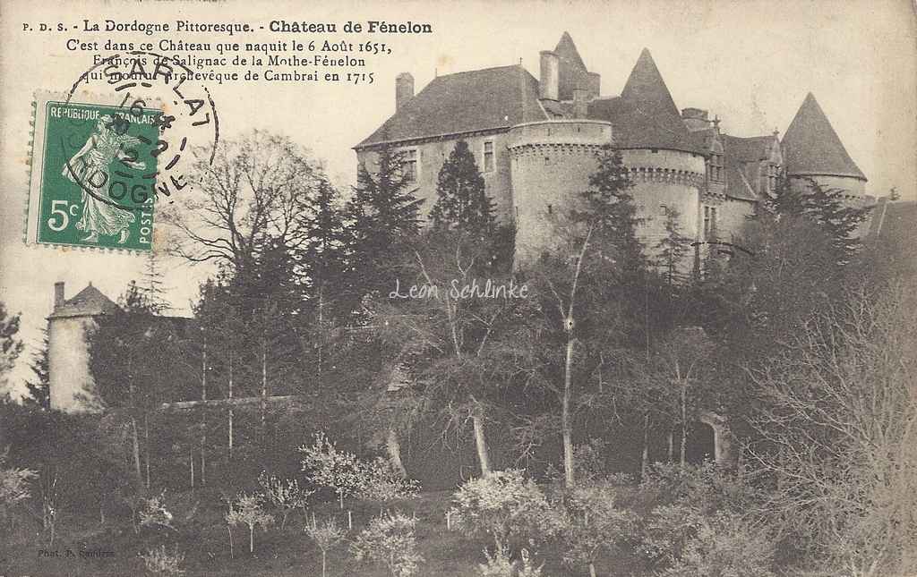 24-Sainte-Mondane - Château de Fénelon (P.D.S.)