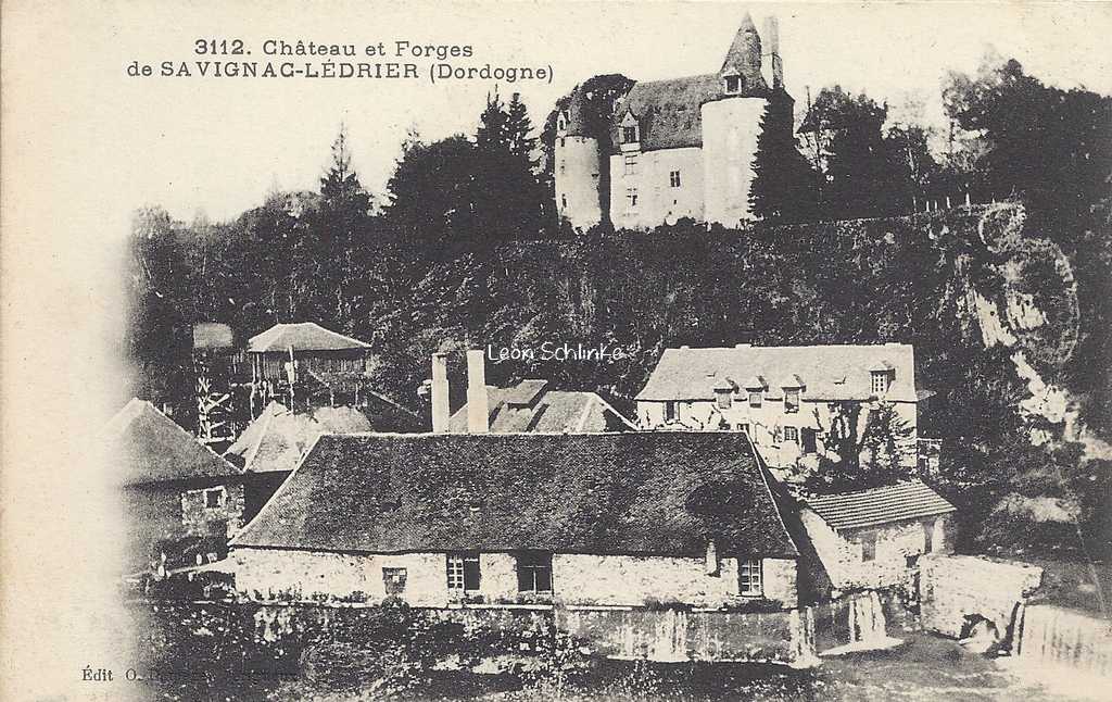 24-Savignac-Lédrier - 3112 - Forge et Château (O.Domège)