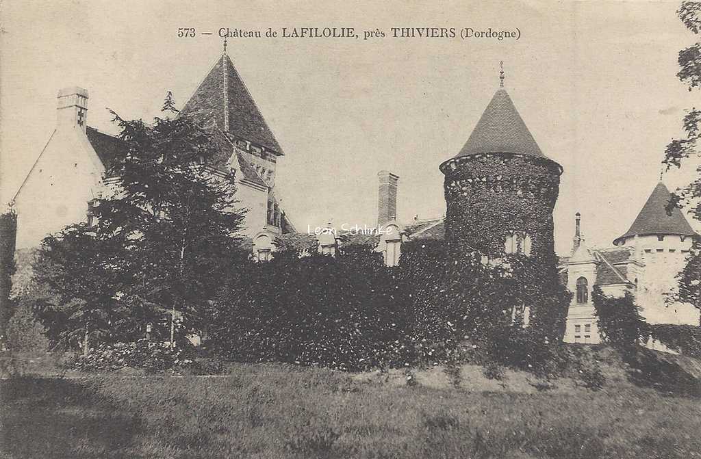 24-Thiviers - 573 - Château de la Filolie (O.Domège)