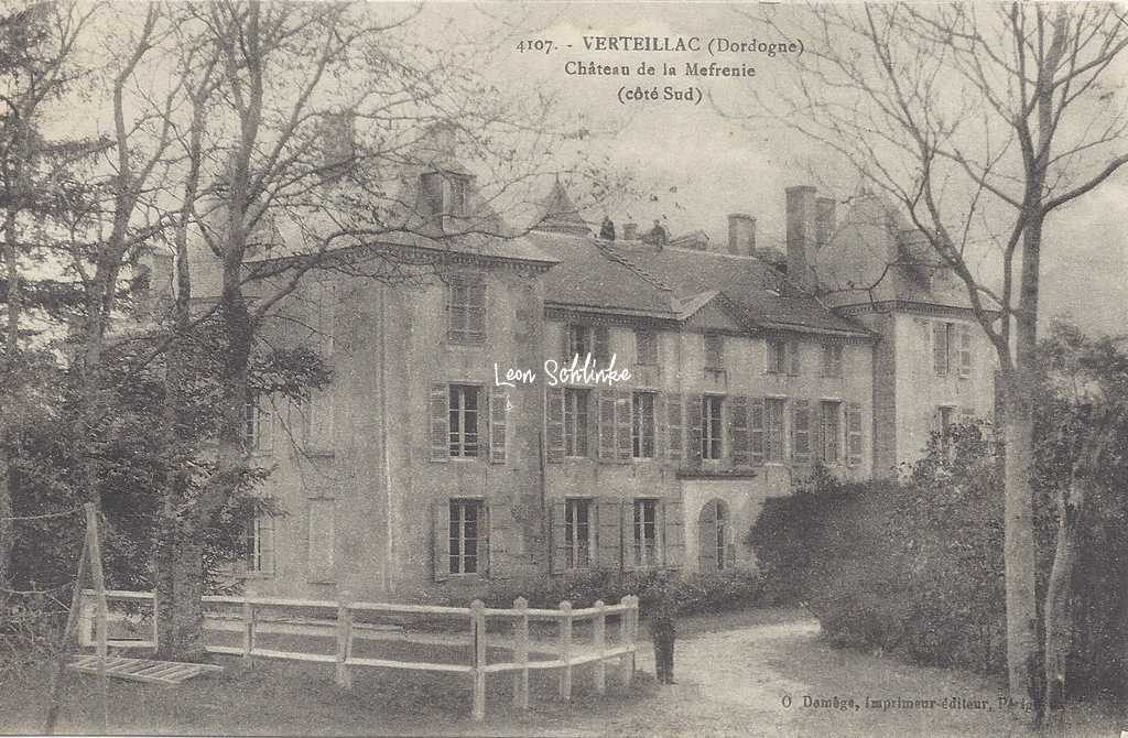 24-Verteillac - 4107 - Château de la Mefrenie (O.Domège)
