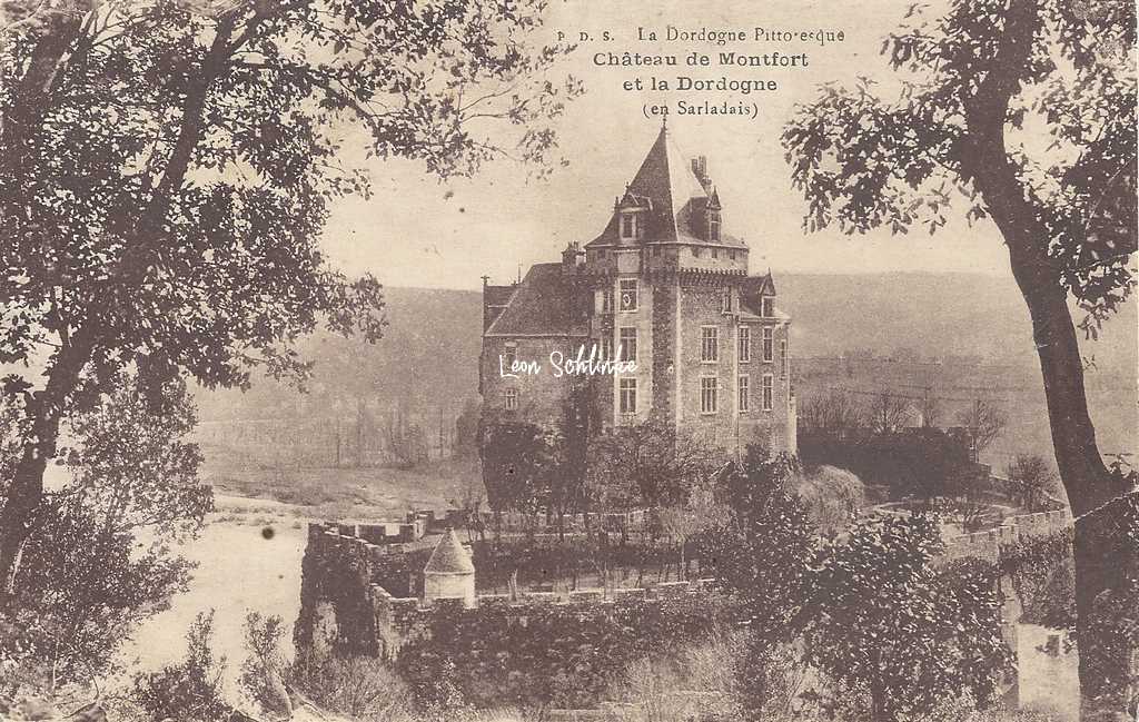 24-Vitrac - Château de Montfort (P.D.S.)