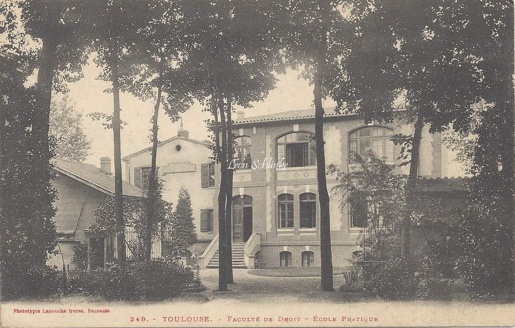 249 - Faculté de Droit - Ecole Pratique