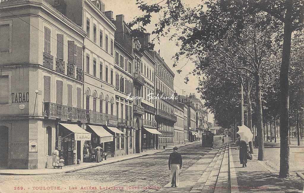 269 - Les Allées Lafayette, côté gauche