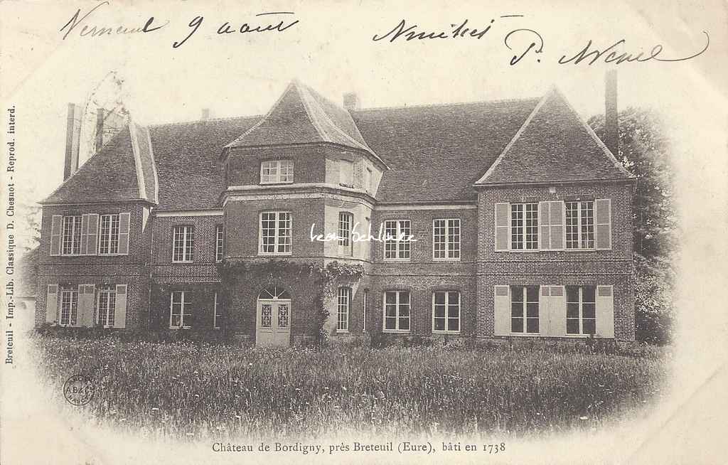 27- Breteuil-sur-Iton - Château de Bordigny (D.Chesnot)