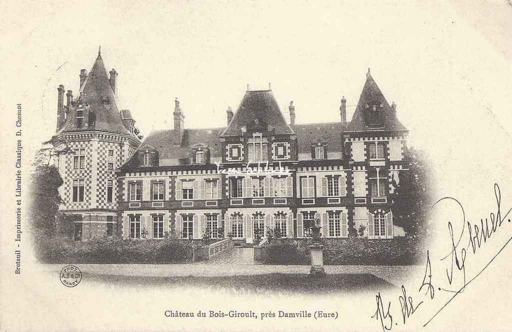 27- Buis-sur-Damville - Château du Bois-Giroult (D.Chesnot)