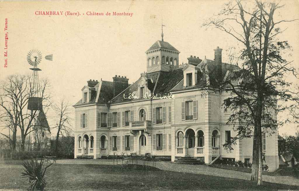 27- Chambray - Château de Montbray (Lavergne ed.)