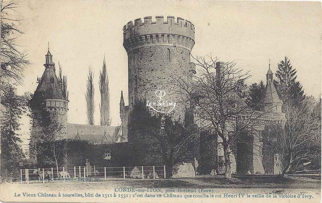 27- Condé-sur-Iton - Vieux Château (Chesnot)
