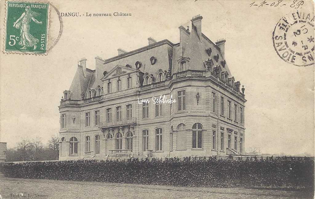 27- Dangu - Le nouveau Château (A.L., Vernon)