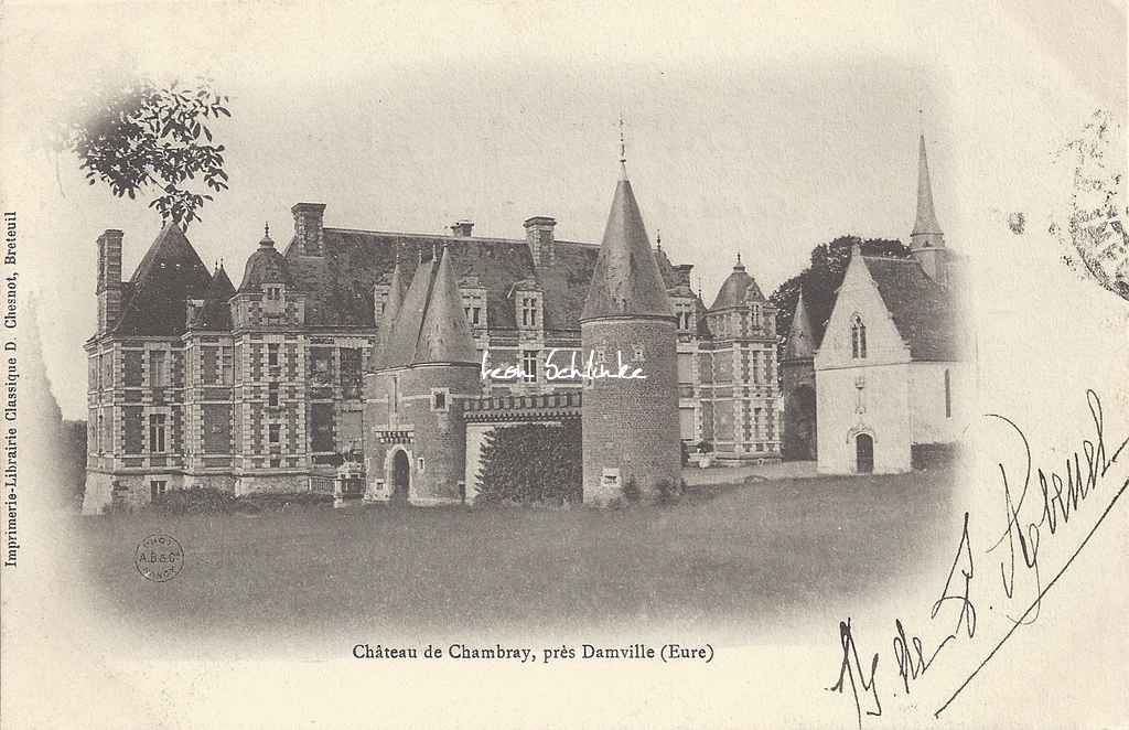 27- Gouville - Château de Chambray (D.Chesnot)
