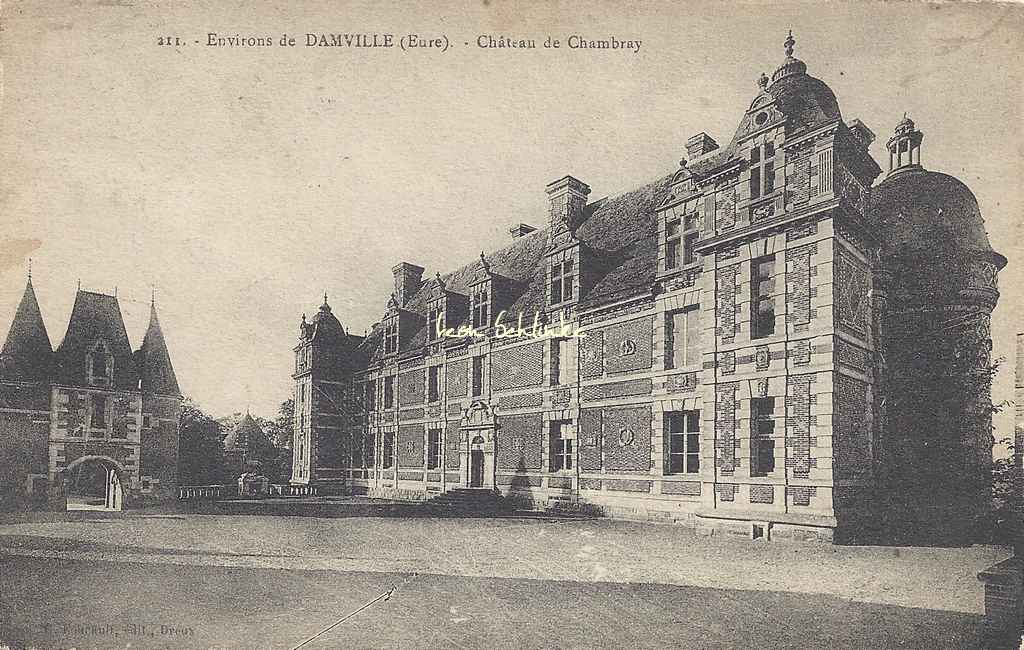 27- Gouville - Château de Chambray (Foucault 211)