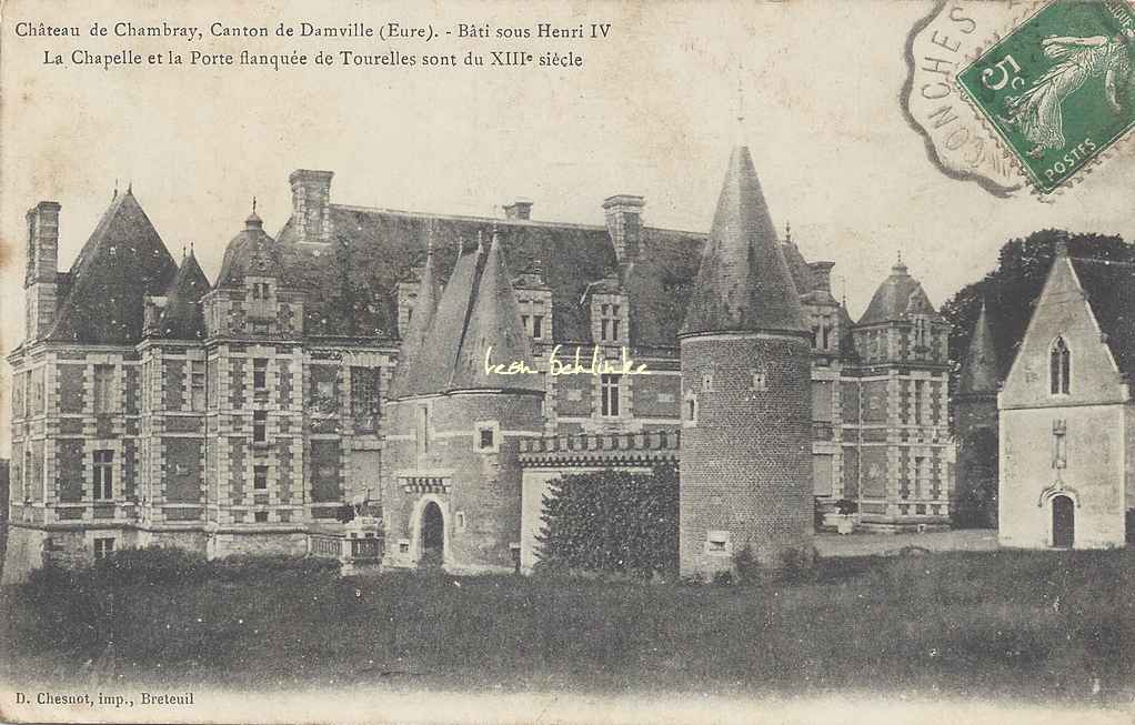 27- Gouville - Château de Chambray, la Chapelle (D.Chesnot)