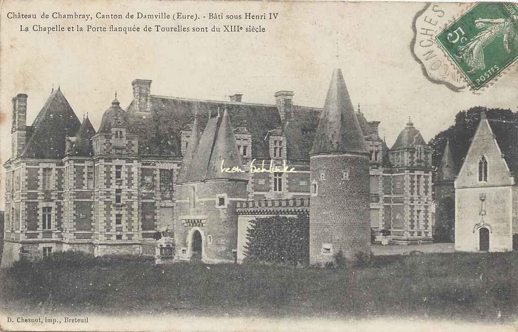 27- Gouville - Château de ChambrayD.Chesnot)