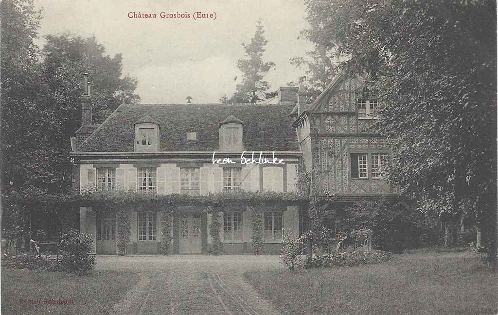 27- Grosbois - Le Château (Ed. Goimbault)