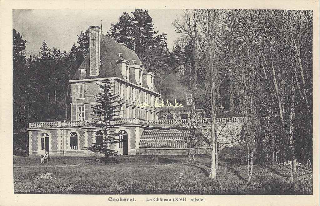 27- Houlbec-Cocherel - Le Château (G.André)