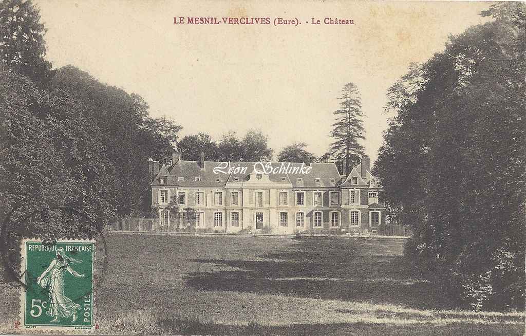 27- Le Mesnil-Verclives - Le Château (A.Lavergne)