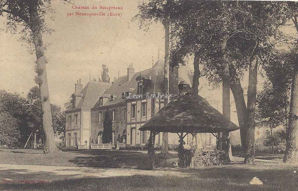 27- Lisors - Château du Boispréaux (A.Lavergne)